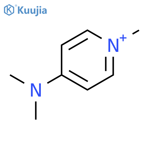 Pyridinium, 4-(dimethylamino)-1-methyl- structure