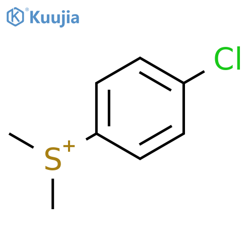 Sulfonium, (4-chlorophenyl)dimethyl- structure