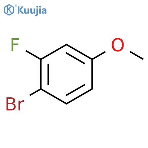 1-bromo-2-fluoro-4-methoxy-benzene structure