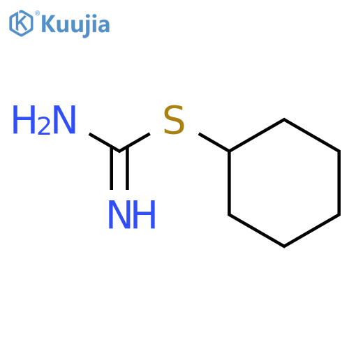 CARBAMIMIDOTHIOIC ACID, CYCLOHEXYL ESTER structure