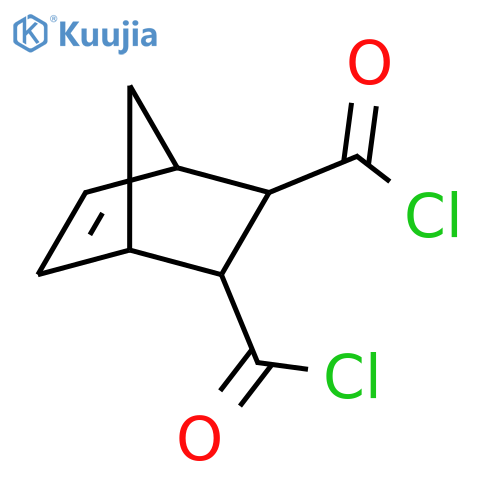 Bicyclo[2.2.1]hept-5-ene-2,3-dicarbonyldichloride, (1R,2R,3R,4S)-rel- structure
