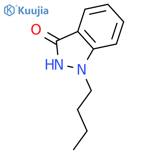 3H-Indazol-3-one, 1-butyl-1,2-dihydro- structure