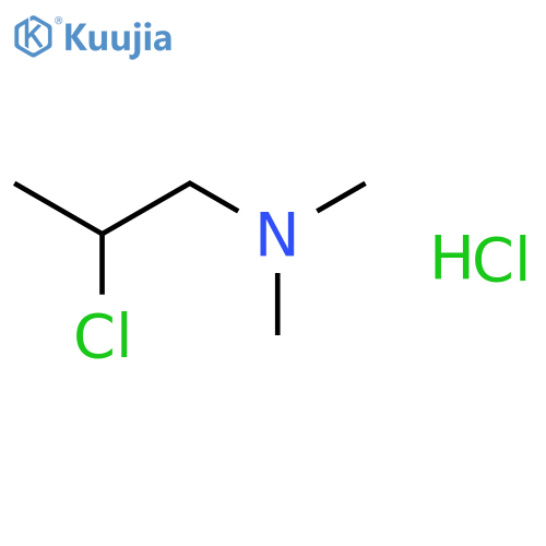 2-Dimethylaminoisopropyl Chloride Hydrochloride structure