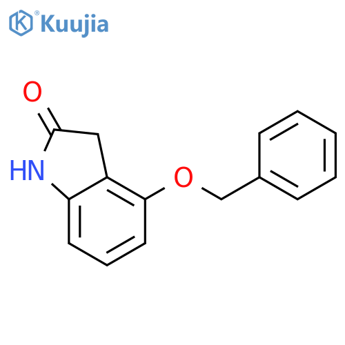 4-(benzyloxy)-2,3-dihydro-1H-indol-2-one structure