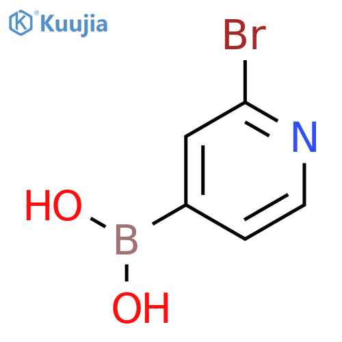 (2-bromopyridin-4-yl)boronic acid structure