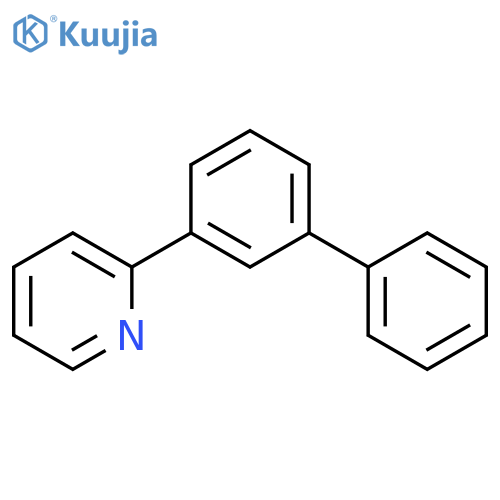 Pyridine, 2-[1,1'-biphenyl]-3-yl- structure