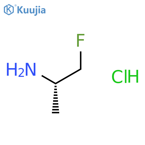 (2S)-1-Fluoropropan-2-amine Hydrochloride structure