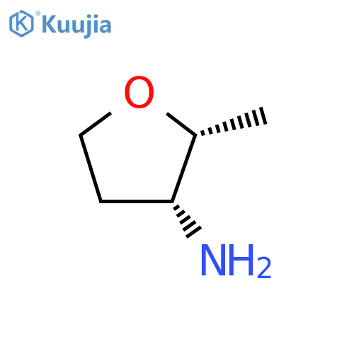 (2R,3R)-2-methyloxolan-3-amine structure