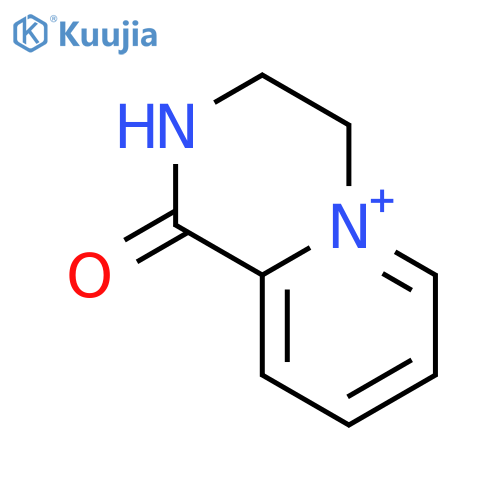 Pyrido[1,2-a]pyrazin-5-ium, 1,2,3,4-tetrahydro-1-oxo- structure