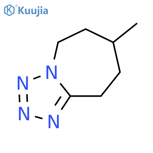 5H-Tetrazolo[1,5-a]azepine, 6,7,8,9-tetrahydro-7-methyl- structure