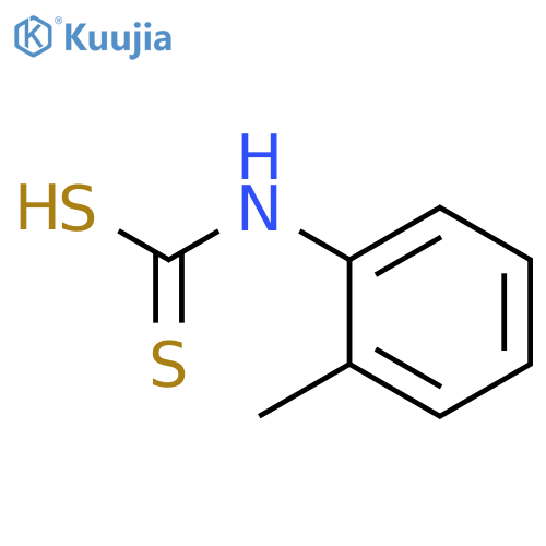 Carbamodithioic acid, (2-methylphenyl)- structure