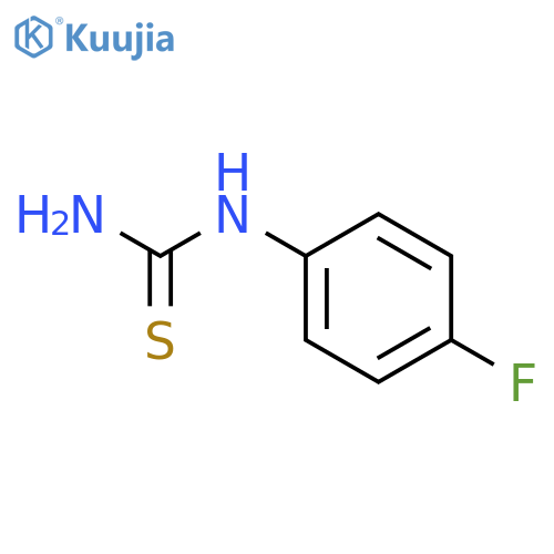 (4-fluorophenyl)thiourea structure
