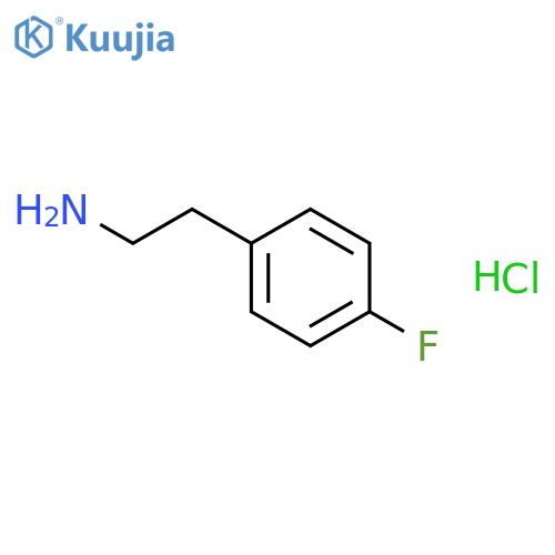 4-Fluorophenethylamine hydrochloride structure