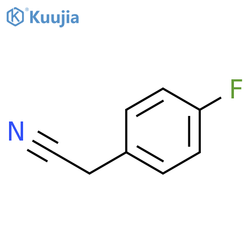 4-Fluorophenylacetonitrile structure