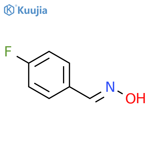 4-Fluorobenzaldehyde oxime structure