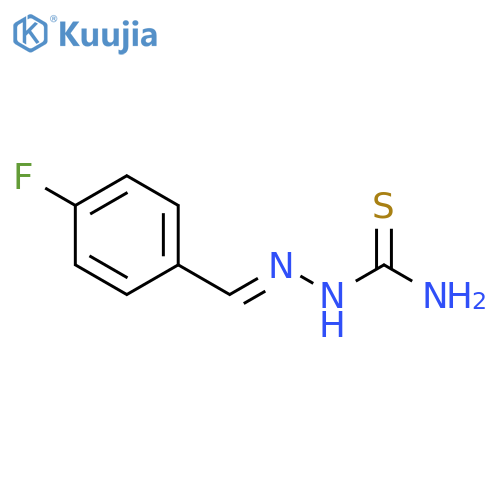 4-fluorobenzaldehyde thiosemicarbazone structure