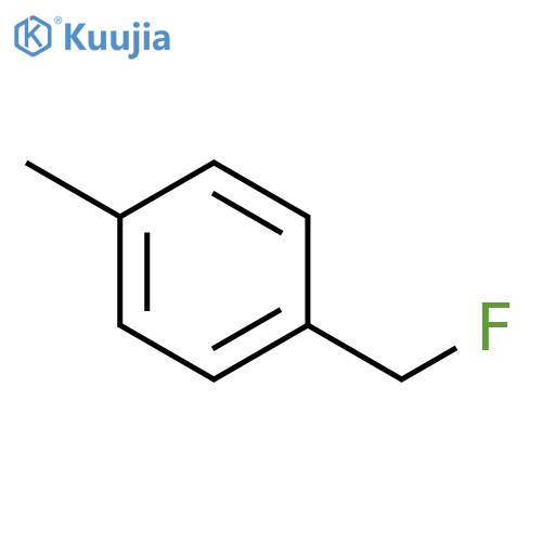 Benzene, 1-(fluoromethyl)-4-methyl- structure