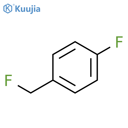 Benzene, 1-fluoro-4-(fluoromethyl)- structure
