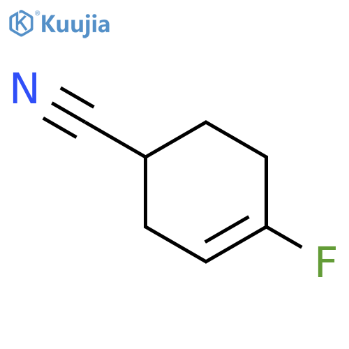 4-Fluorocyclohex-3-enecarbonitrile structure