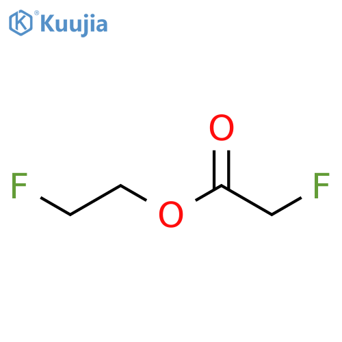 Fluoroacetic acid 2-fluoroethyl ester structure