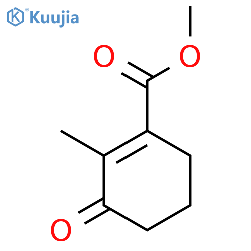 Methyl 2-methyl-3-oxocyclohex-1-ene-1-carboxylate structure