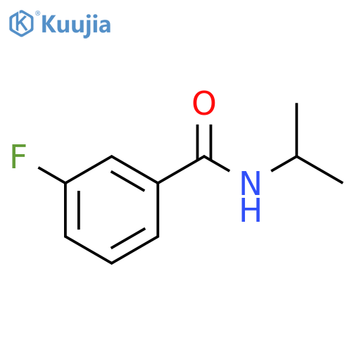 N-Isopropyl 3-fluorobenzamide structure