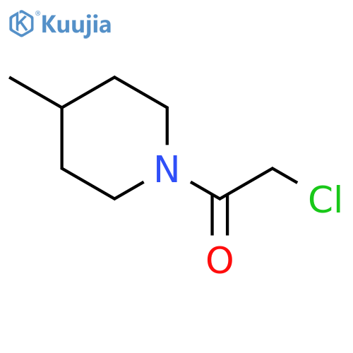 2-chloro-1-(4-methylpiperidin-1-yl)ethan-1-one structure