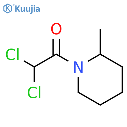 Piperidine, 1-(dichloroacetyl)-2-methyl- structure