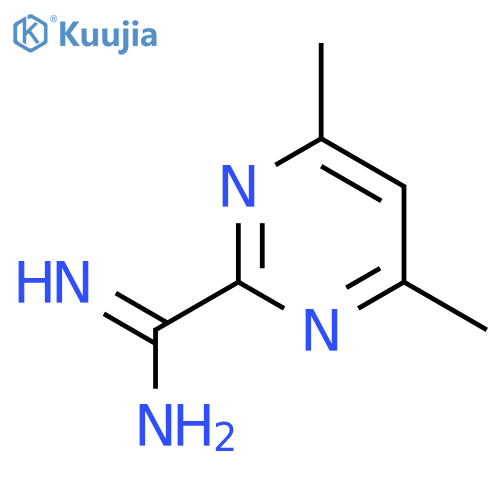 4,6-Dimethylpyrimidine-2-carboximidamide structure