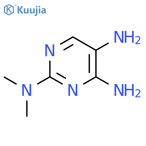 2,4,5-Pyrimidinetriamine,N2,N2-dimethyl- structure