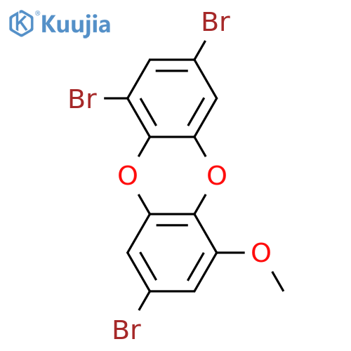 Spongiadioxin A; 4-Debromo, Me ether structure