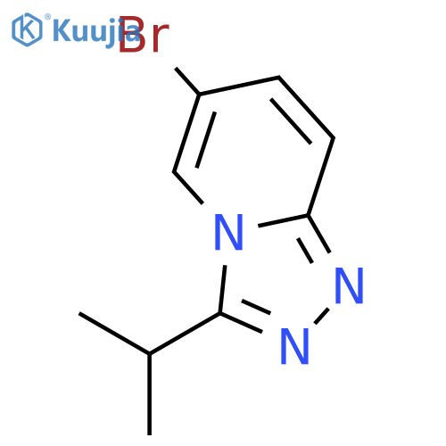 6-Bromo-3-isopropyl-[1,2,4]triazolo[4,3-a]pyridine structure