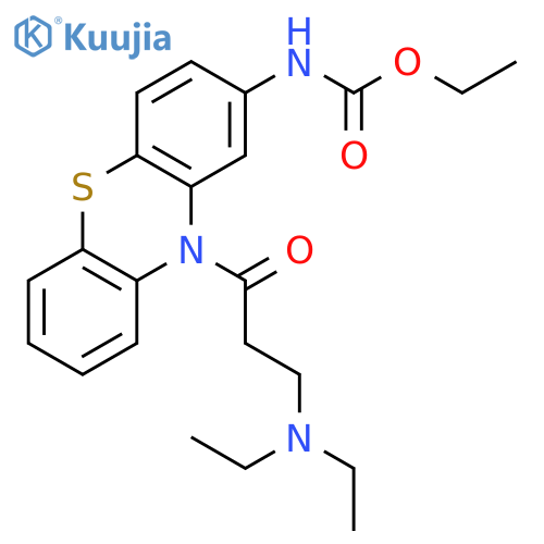 Ethacizine structure