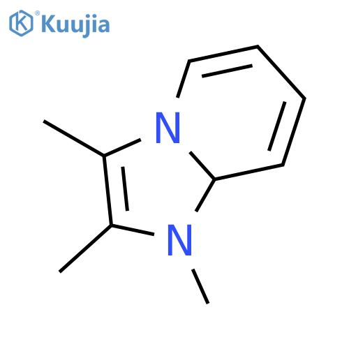 1,2,3-trimethylimidazo[1,2-a]pyridin-4-ium;bromide structure