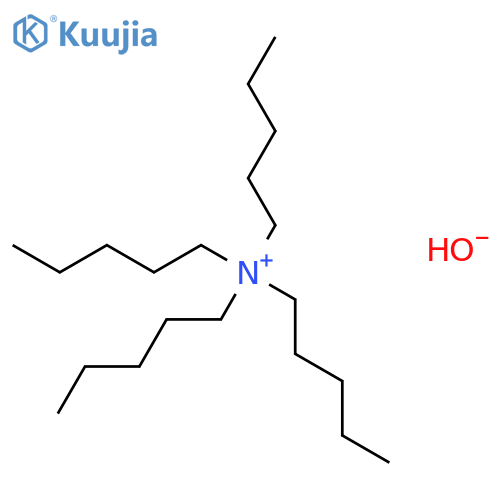 TETRAPENTYLAMMONIUM HYDROXIDE structure