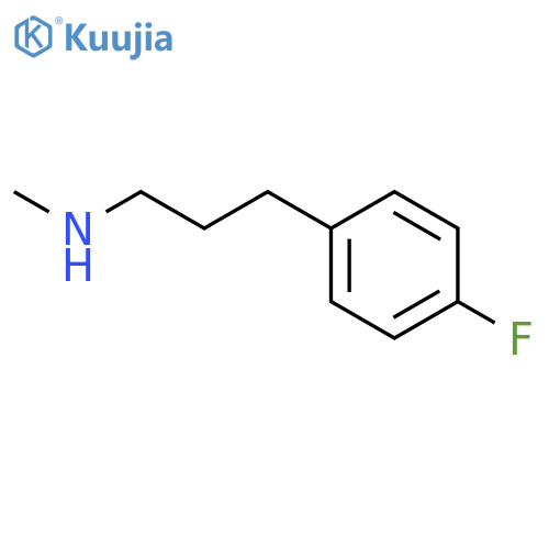 3-(4-fluorophenyl)propyl(methyl)amine structure