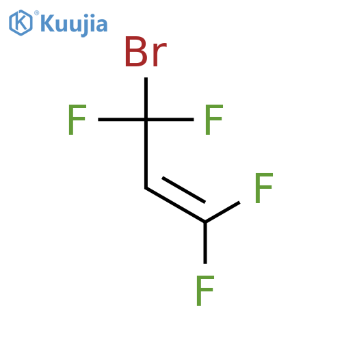 1-Propene,3-bromo-1,1,3,3-tetrafluoro- structure