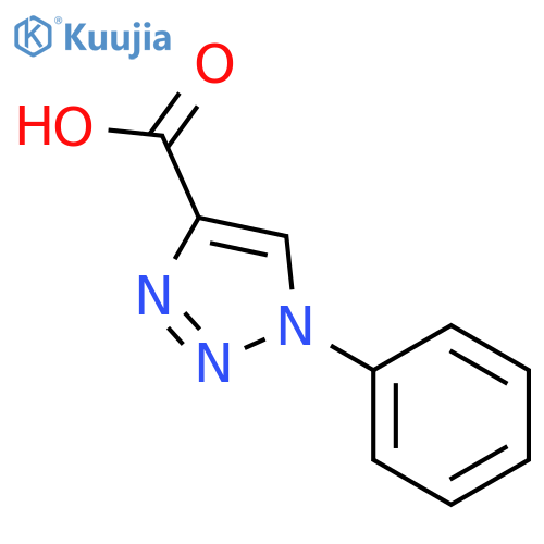 1-phenyltriazole-4-carboxylic acid structure