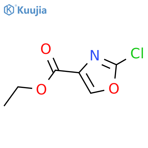 Ethyl 2-bromo-5-chlorooxazole-4-carboxylate structure