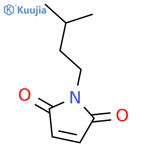 1-(3-methylbutyl)-2,5-dihydro-1H-pyrrole-2,5-dione structure
