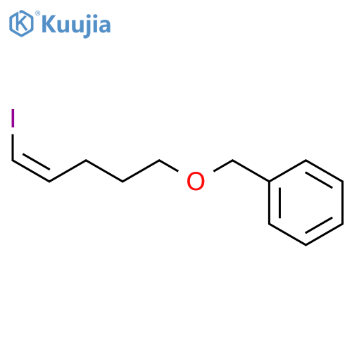 BENZENE, [[[(4Z)-5-IODO-4-PENTENYL]OXY]METHYL]- structure
