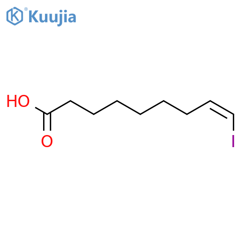 8-Nonenoic acid, 9-iodo-, (8Z)- structure