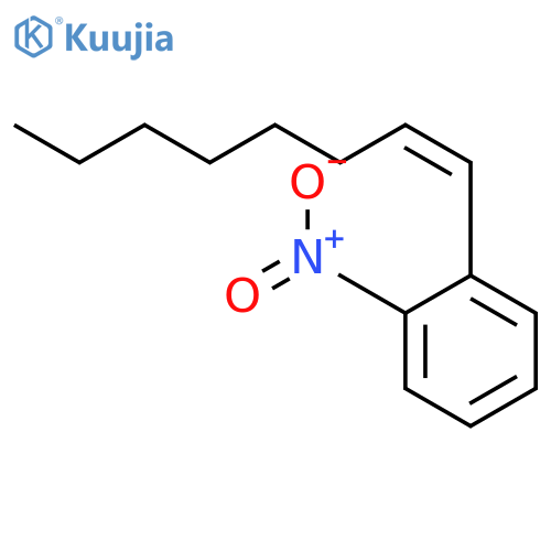 Benzene, 1-nitro-2-(1Z)-1-octenyl- structure