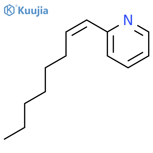 PYRIDINE, 2-(1Z)-1-OCTENYL- structure