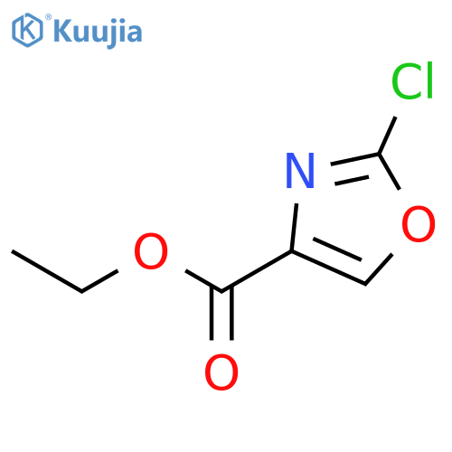 ethyl 2-chloro-1,3-oxazole-4-carboxylate structure
