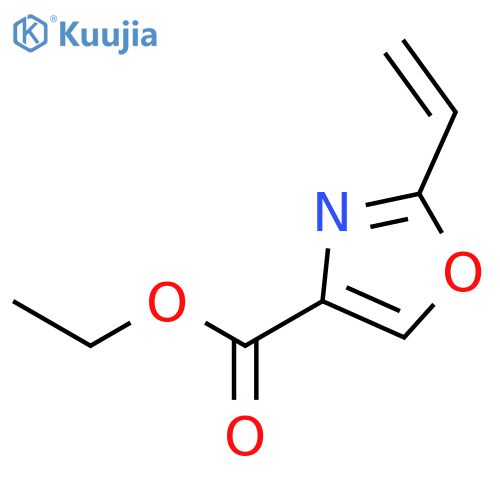 ethyl 2-ethenyl-1,3-oxazole-4-carboxylate structure