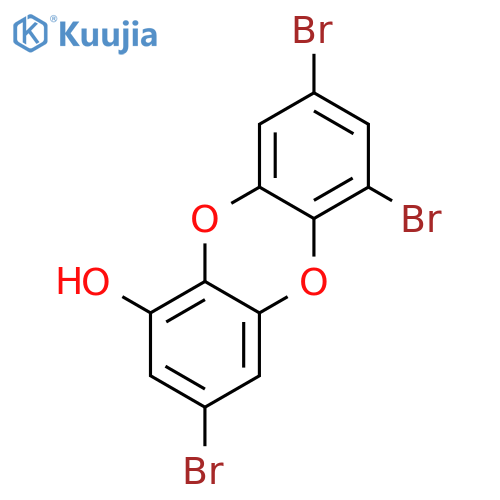 DIBENZO[B,E][1,4]DIOXIN-1-OL, 3,6,8-TRIBROMO- structure