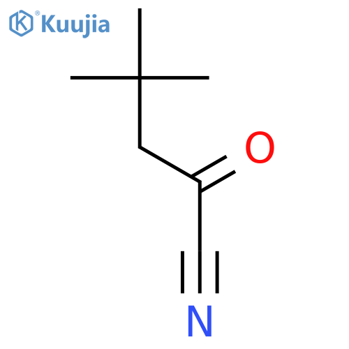 Pentanenitrile, 4,4-dimethyl-2-oxo- structure