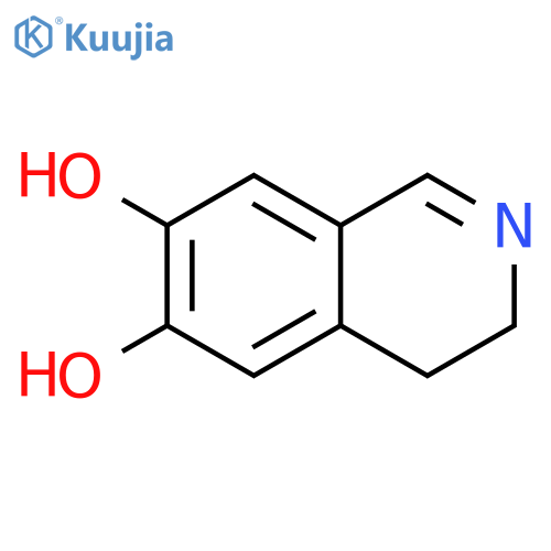 3,4-Dihydroisoquinoline-6,7-diol structure