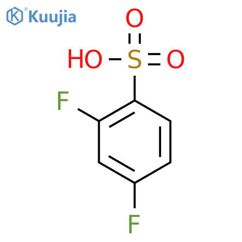 2,4-Difluorobenzenesulfonic acid structure